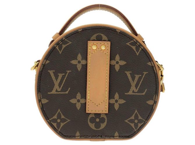 Louis Vuitton Monogram Mini Boite Chapeau Schultertasche Braun Monogramm - Ansicht 2