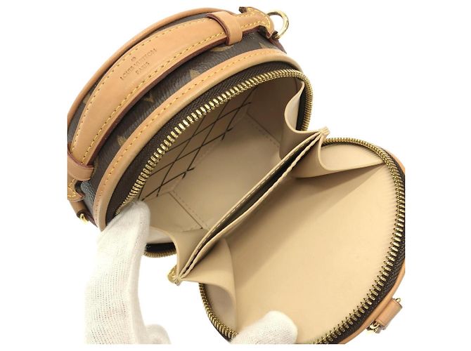 Louis Vuitton Monogram Mini Boite Chapeau Schultertasche Braun Monogramm - Ansicht 8