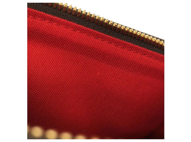 Borsa Louis Vuitton Monogram Reverse OnTheGo EW Chain Marrone Monogramma - vista 8