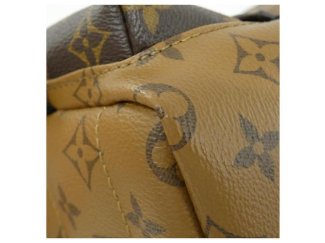 Zaino Louis Vuitton Monogram Reverse Palm Springs MINI Marrone Monogramma - vista 3