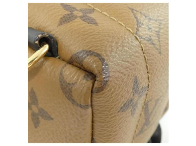 Louis Vuitton Monogram Reverse Palm Springs MINI Rucksack Braun Monogramm - Ansicht 3