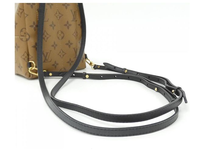 Louis Vuitton Monogram Reverse Palm Springs MINI Rucksack Braun Monogramm - Ansicht 9