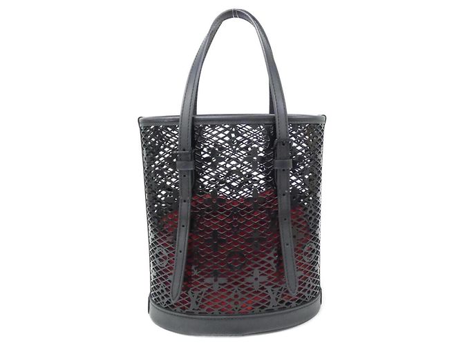 Borsa a tracolla Louis Vuitton Monogram Lace Bucket PM Schwarz Monogramm - Ansicht 2