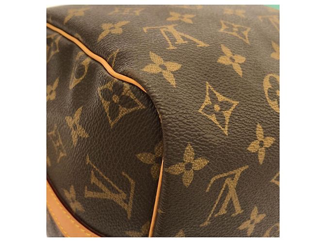 Borsa Boston Louis Vuitton Monogram Speedy Bandoulière Marrone Monogramma - vista 2