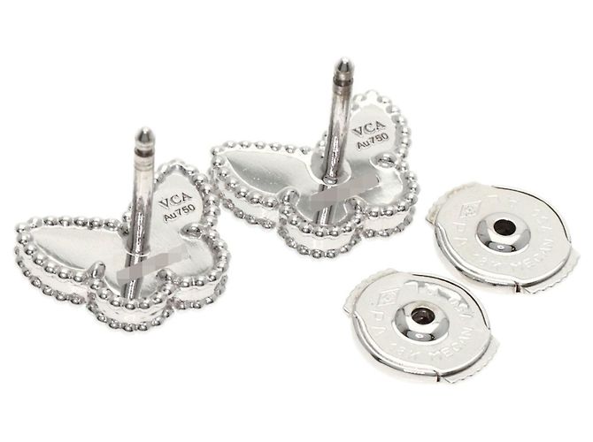 Van Cleef & Arpels Sweet Papillon Türkis Ohrringe - Ansicht 2