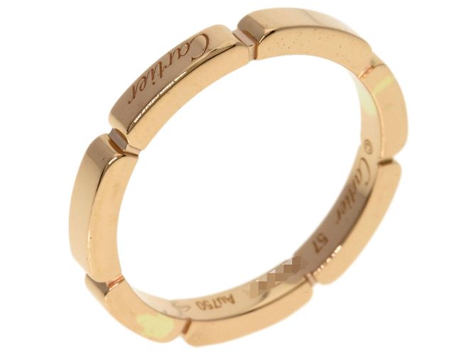 Anello Maillon Panthère di Cartier in oro rosa 18K - vista 2