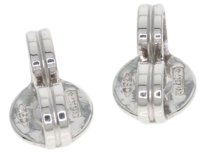 Orecchini a lobo G-Logo in oro bianco 18K Gucci - vista 6