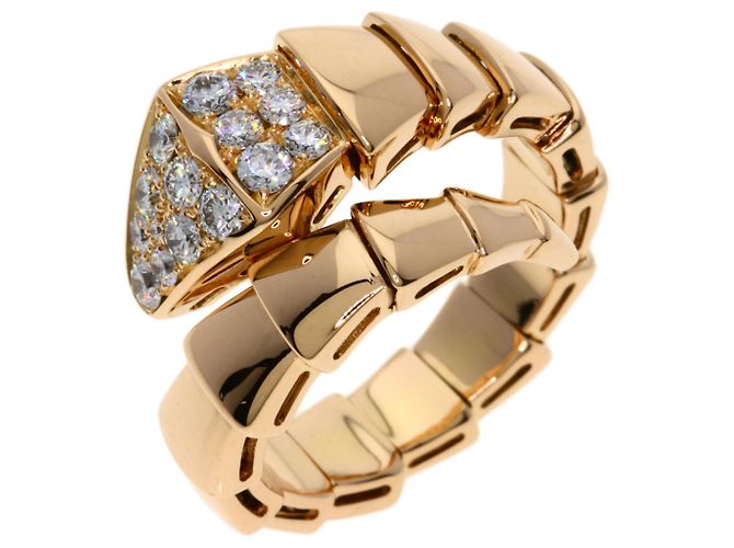 Bulgari Anello Serpenti Viper con diamante M - vista 2
