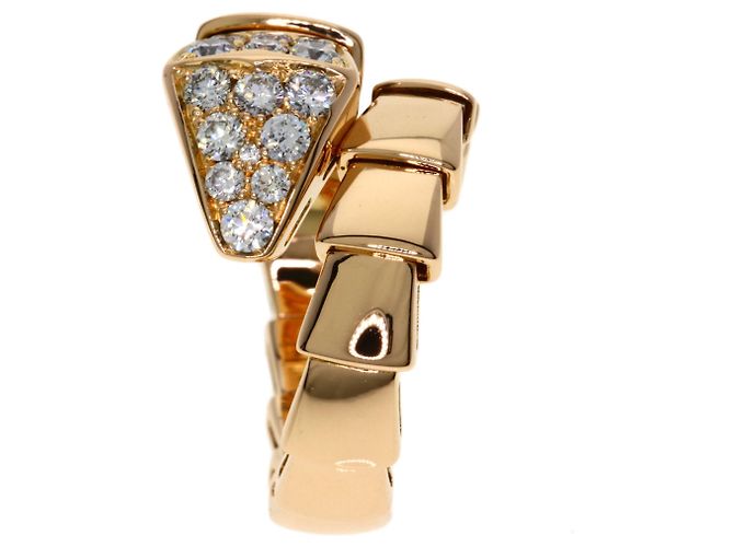 Bulgari Anello Serpenti Viper con diamante M - vista 3