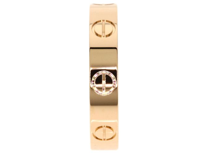 Anello Mini Love di Cartier in oro rosa 18K - vista 3