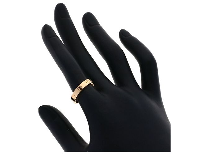 Anello Mini Love di Cartier in oro rosa 18K - vista 5
