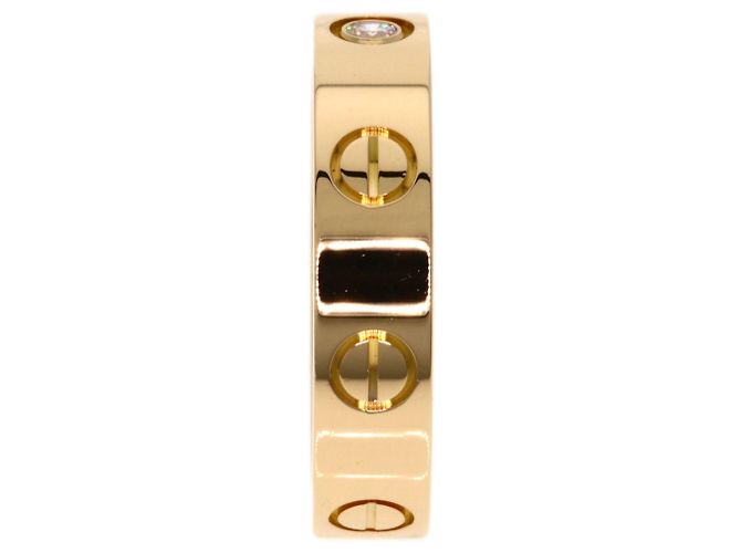 Anello Mini Love in oro rosa 18K Cartier - vista 3