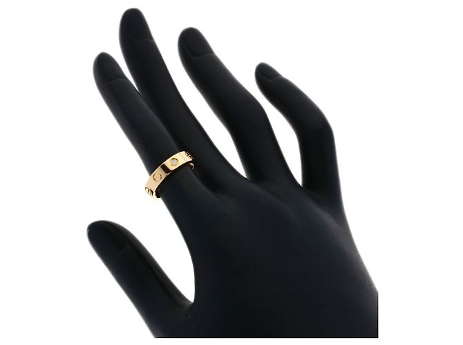Anello Mini Love in oro rosa 18K Cartier - vista 5