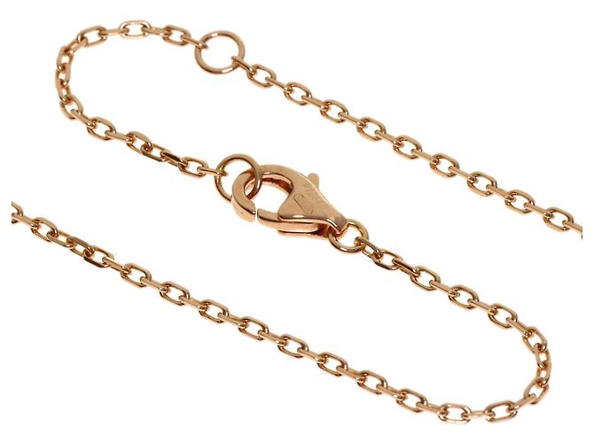 Collana Cartier Love Circle 3P Diamanti in Oro Rosa 18K - vista 3