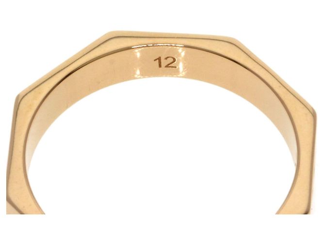 Anello Gucci Octagon #12 in oro rosa 18K - vista 5