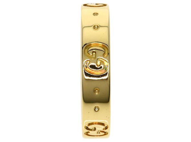 Anello Gucci Icon #9 in oro giallo 18K - vista 3