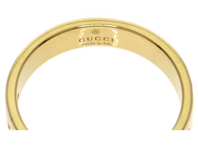 Anello Gucci Icon #9 in oro giallo 18K - vista 5