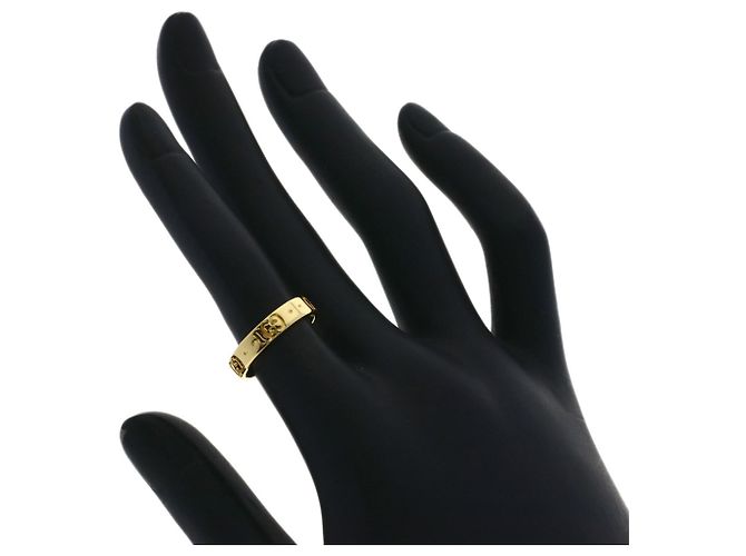Anello Gucci Icon #9 in oro giallo 18K - vista 6