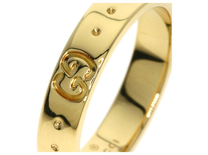 Anello Gucci Icon #9 in oro giallo 18K - vista 7