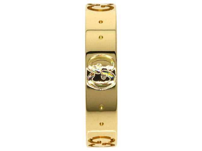 Anello Icon #9 Gucci in oro giallo 18K - vista 3