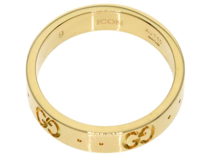Anello Icon #9 Gucci in oro giallo 18K - vista 4