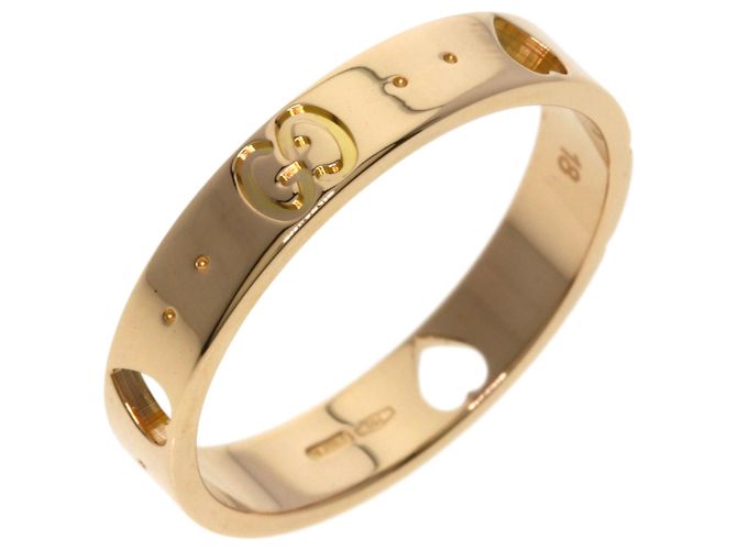 Anello Gucci Icon Amor in oro rosa 18K - vista 2