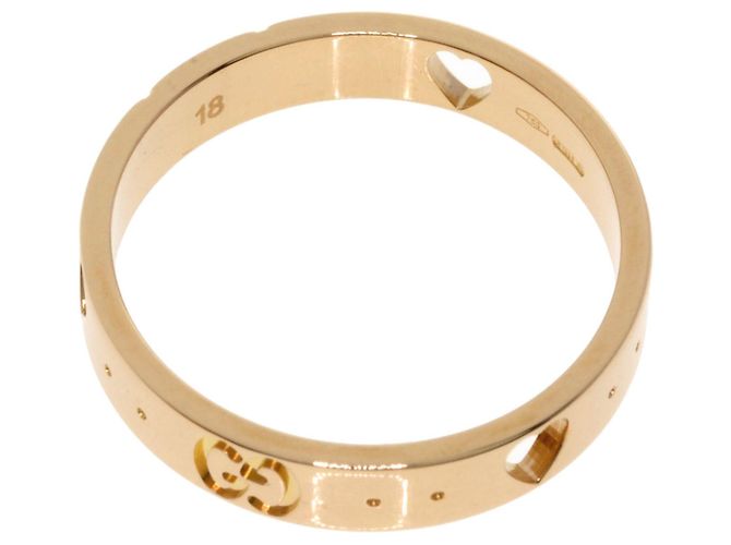 Anello Gucci Icon Amor in oro rosa 18K - vista 4