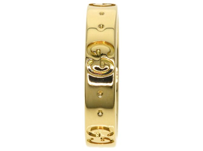 Anello Icon #8 Gucci in oro giallo 18K - vista 3
