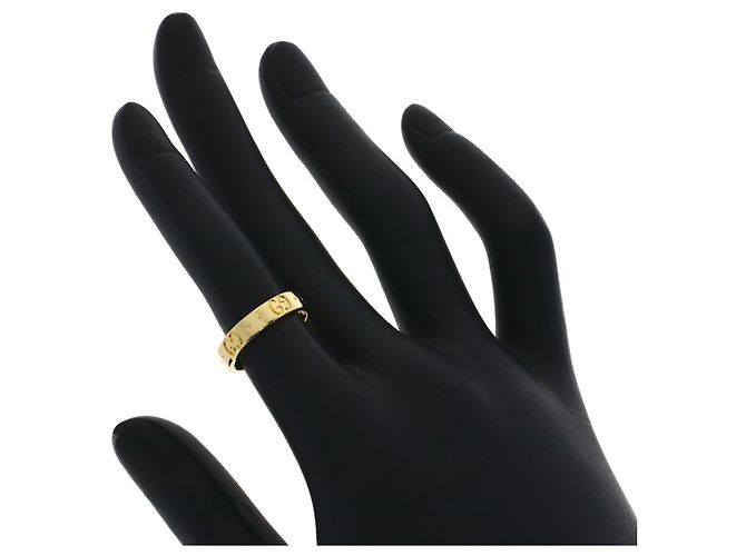 Anello Icon #8 Gucci in oro giallo 18K - vista 6