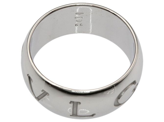 Bulgari Bvlgari Monologo Ring aus 18K Weißgold - Ansicht 4