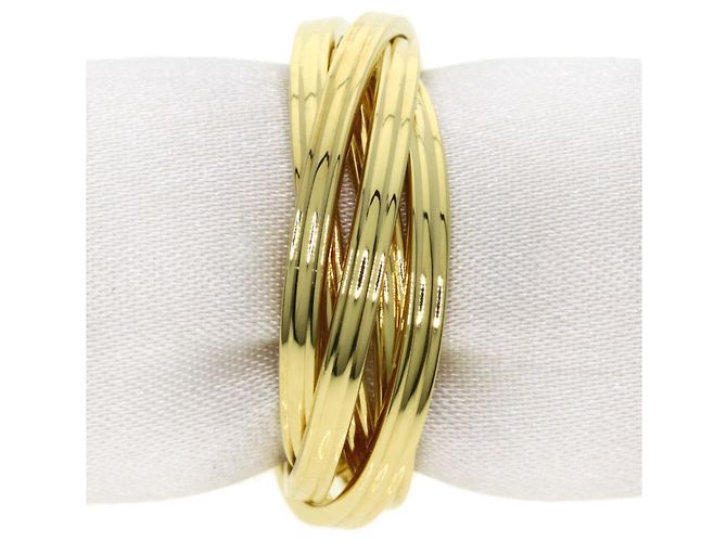 Set di 5 anelli Gucci in oro giallo 18K - vista 3