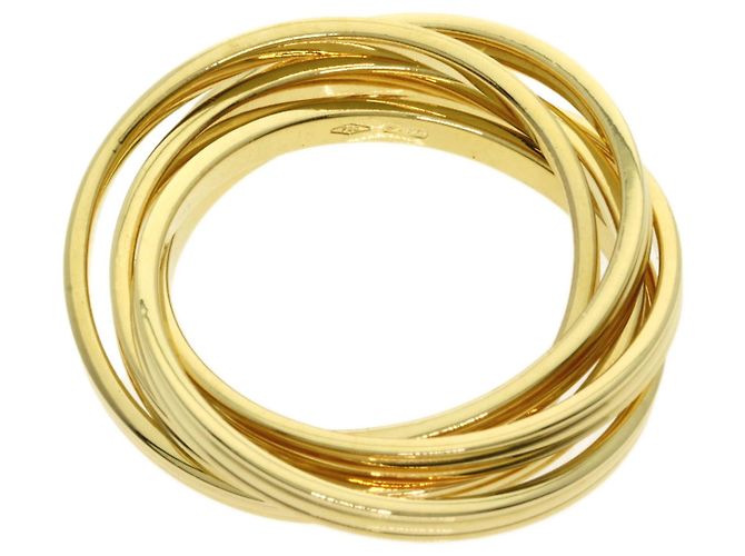 Set di 5 anelli Gucci in oro giallo 18K - vista 4