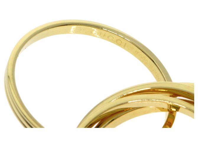 Set di 5 anelli Gucci in oro giallo 18K - vista 5