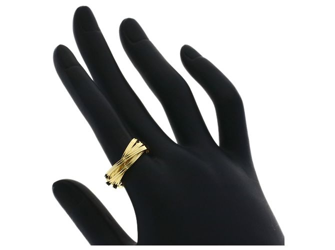 Set di 5 anelli Gucci in oro giallo 18K - vista 7