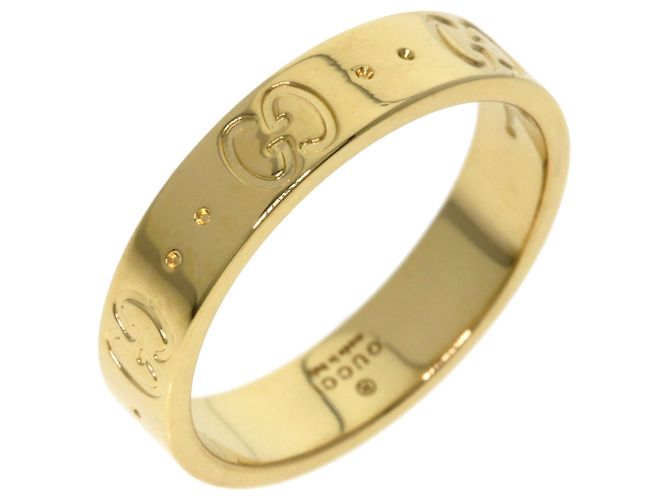 Anello Icon #11 Gucci in oro giallo 18K - vista 2