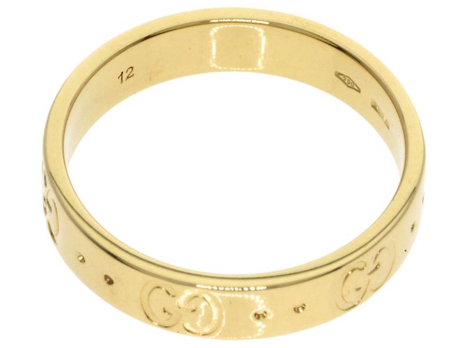 Anello Icon #12 Gucci in oro giallo 18K - vista 4