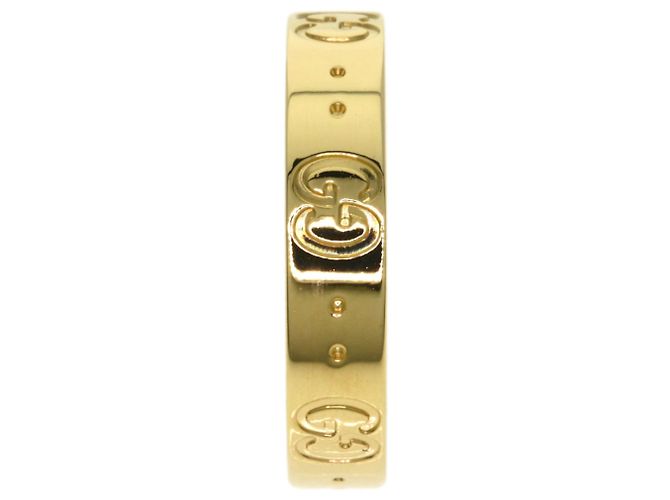 Anello Icon #12 Gucci in oro giallo 18K - vista 3