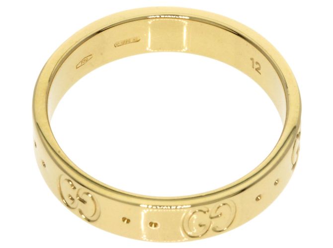 Anello Icon #12 Gucci in oro giallo 18K - vista 4