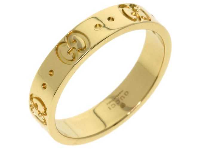 Anello Icon #12 Gucci in oro giallo 18K - vista 2