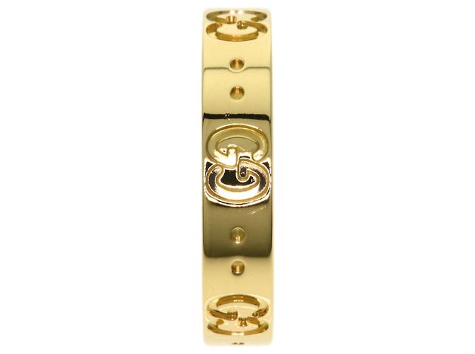 Anello Icon #12 Gucci in oro giallo 18K - vista 3