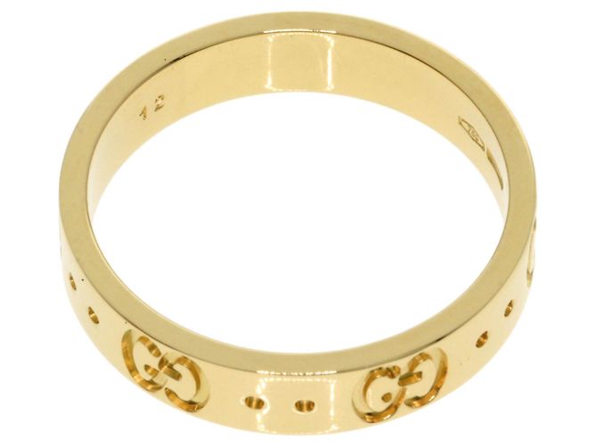 Anello Icon #12 Gucci in oro giallo 18K - vista 4