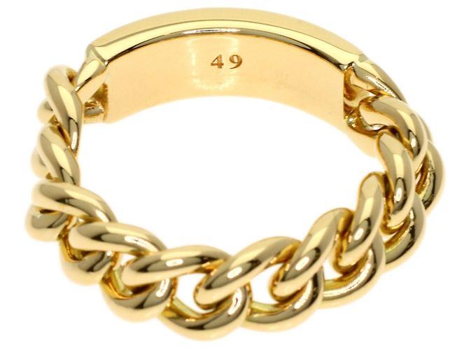 Anello Christian Dior Dior Gourmet Chain #49 D'oro - vista 4