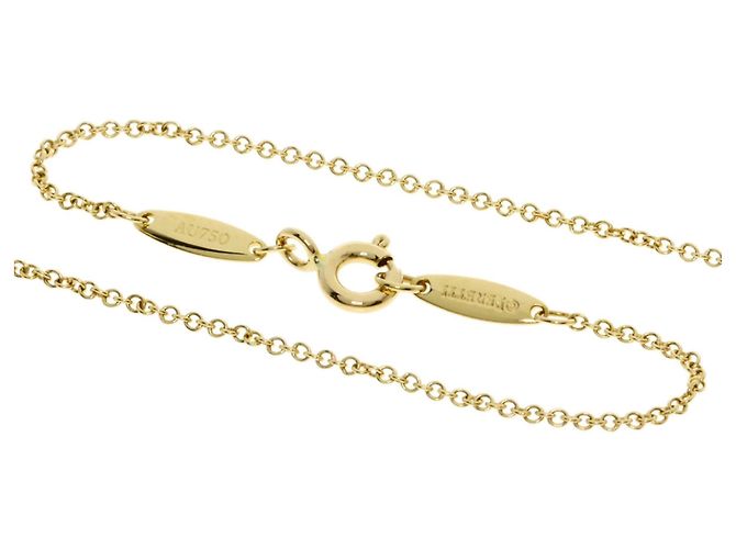 Collana a catena Tiffany & Co. 40cm in oro giallo 18K D'oro - vista 3
