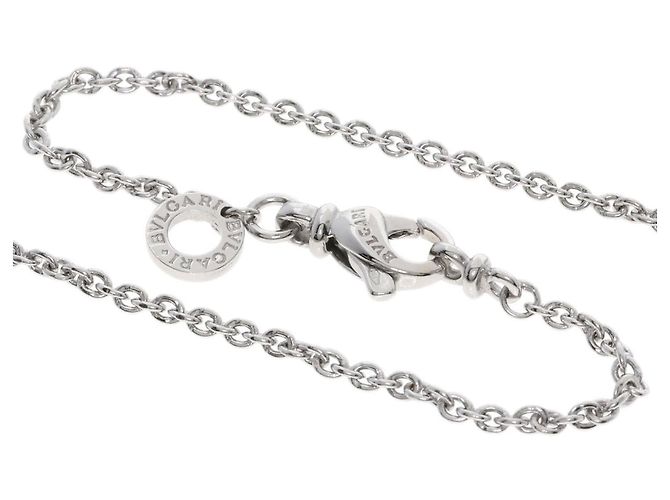 Bulgari Collana in oro bianco 18K Bvlgari Argento - vista 3