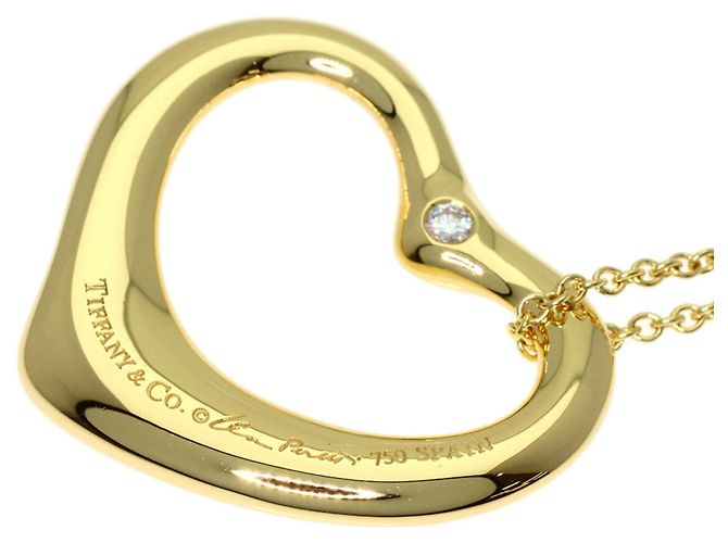 Collana Open Heart in Diamanti Tiffany & Co. D'oro - vista 4