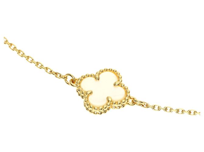 Bracciale Sweet Alhambra Shell di Van Cleef & Arpels D'oro - vista 2