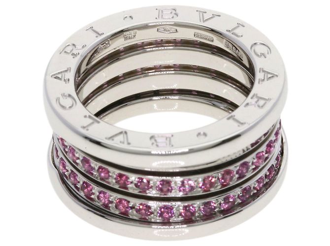 Bulgari Bvlgari B-zero1 4-Band Ring Granat Silber - Ansicht 4