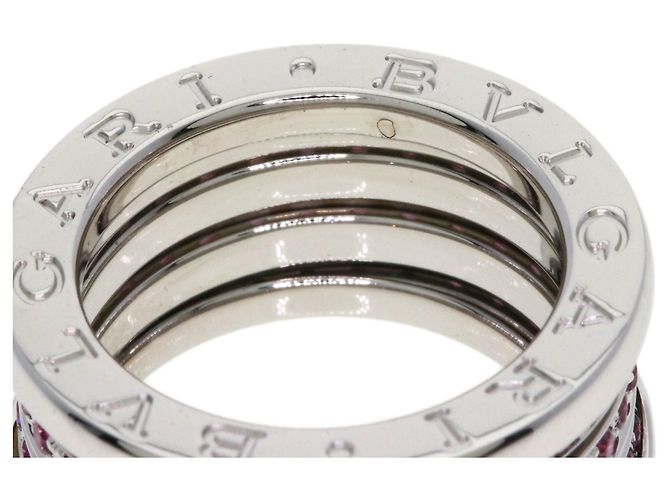 Bulgari Bvlgari B-zero1 4-Band Ring Granat Silber - Ansicht 8