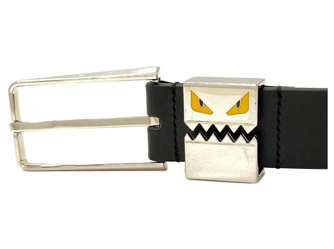 Fendi Monster Gürtel Schwarz - Ansicht 4