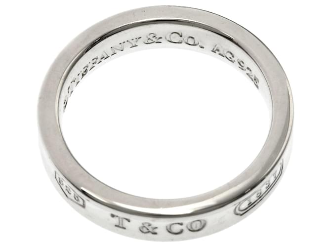 Tiffany & Co. 1837 schmaler Silberring - Ansicht 4